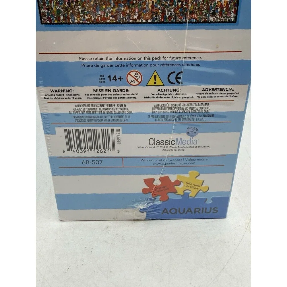 Aquarius Where's Waldo 3000 Piece Jigsaw Puzzle 32